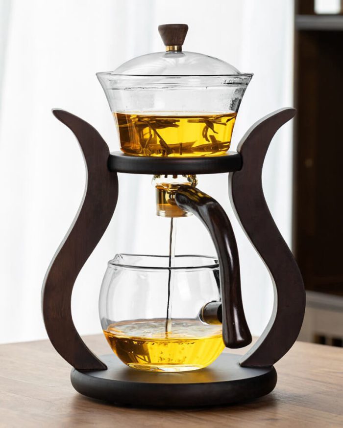 Magnetic Water Crystal Glass Teapot Suit